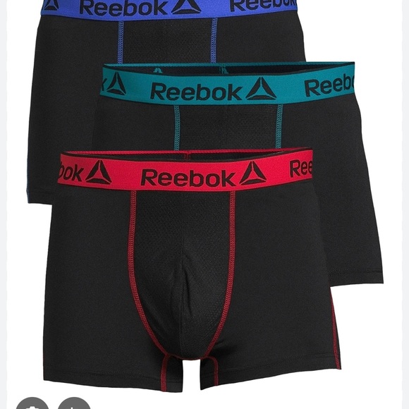 Reebok Men's 3 pack performance boxer briefs fly pouch cool&dry size 3XL - Picture 1 of 8
